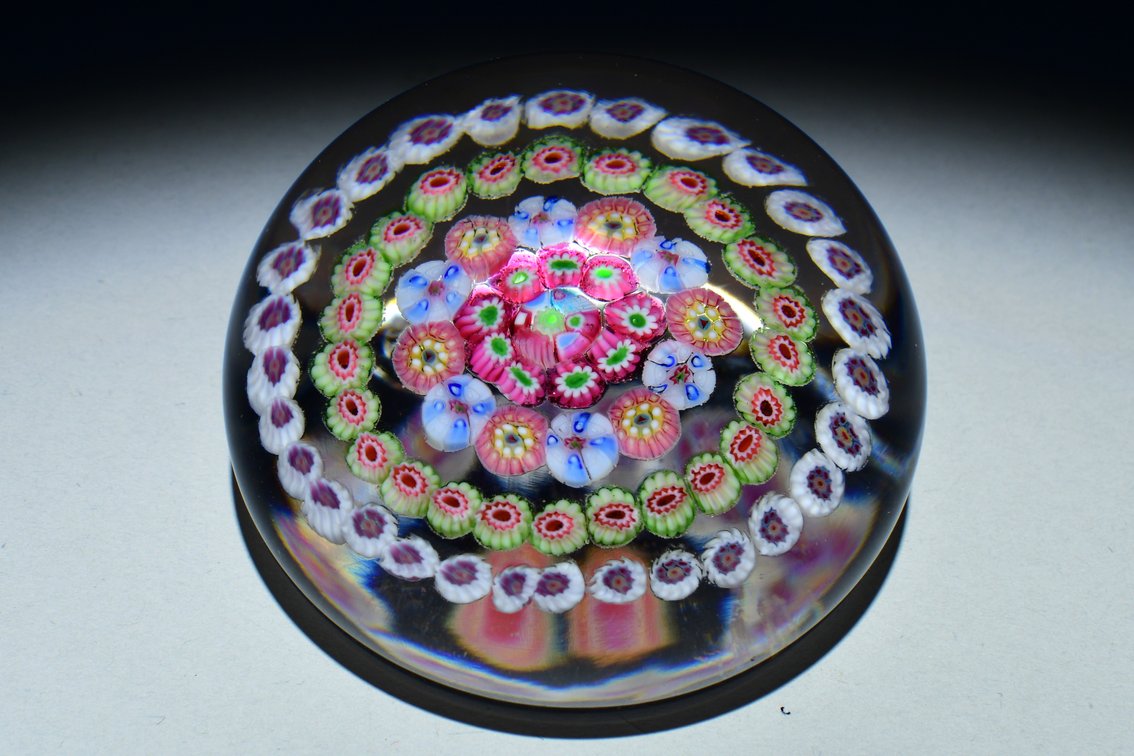 Baccarat Concentric Millefiori Garland