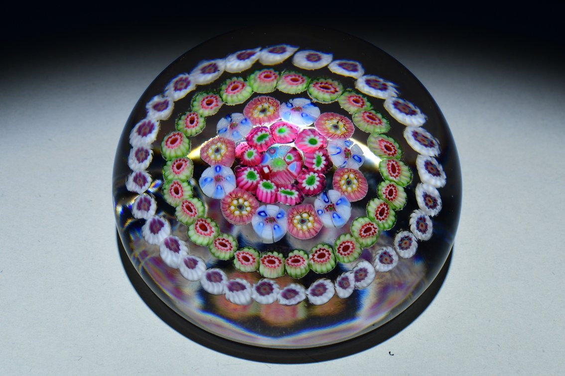 Baccarat Concentric Millefiori Garland