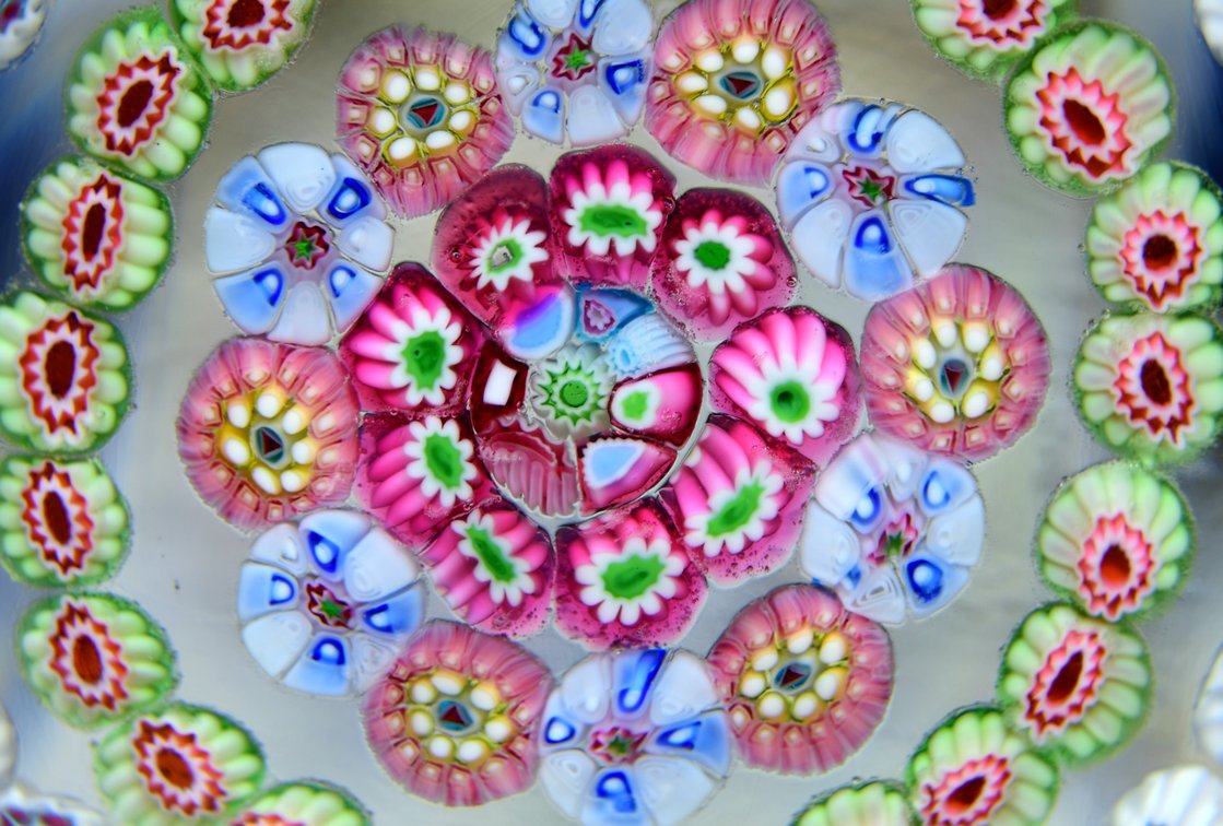 Baccarat Concentric Millefiori Garland