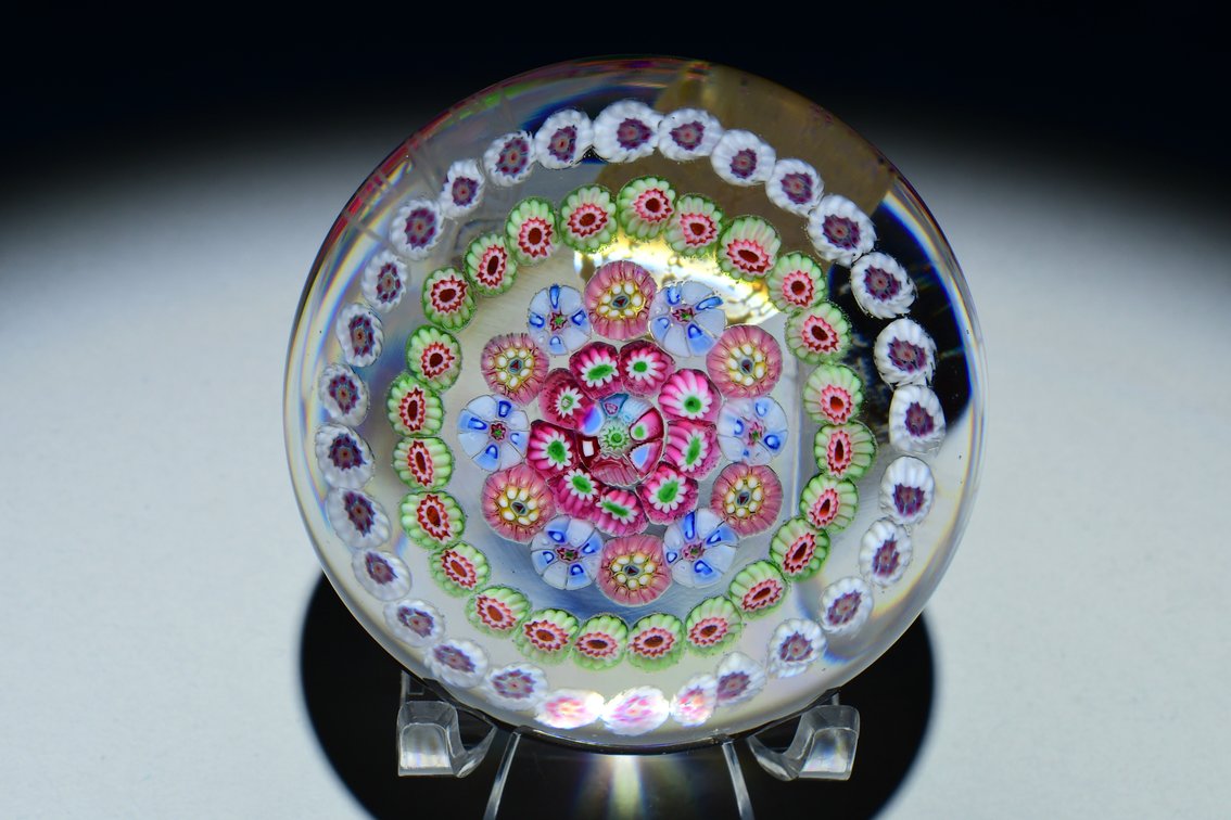 Baccarat Concentric Millefiori Garland