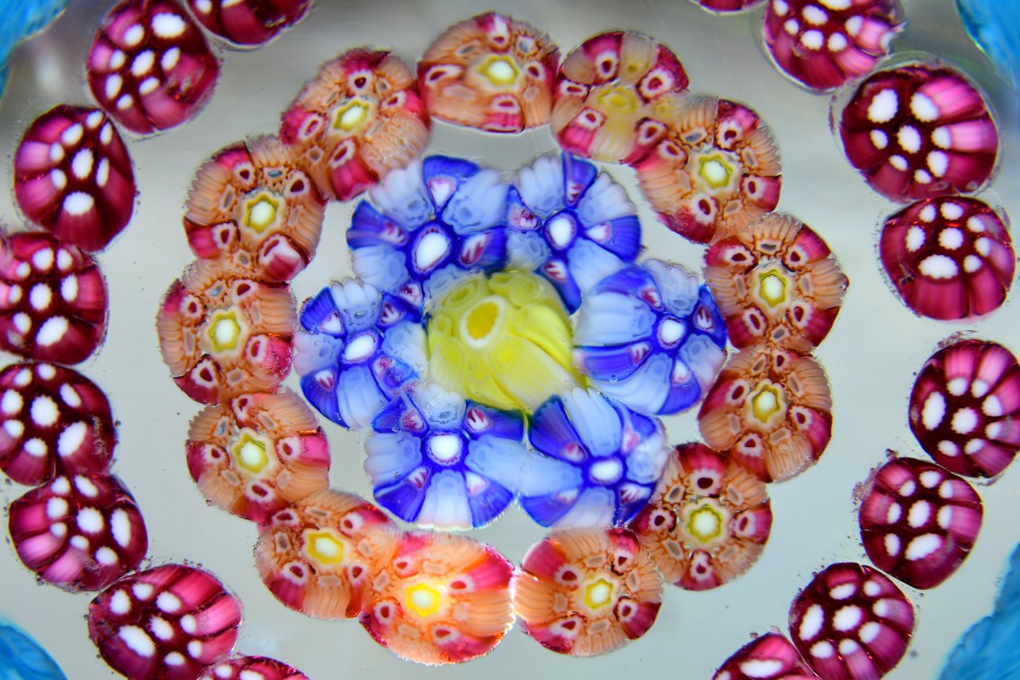 Baccarat Concentric Millefiori Garland