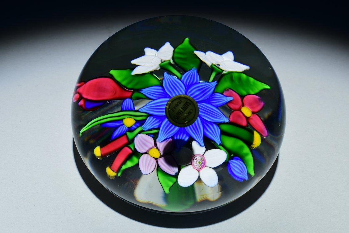 St. Louis Floral Lampwork Motif 1981