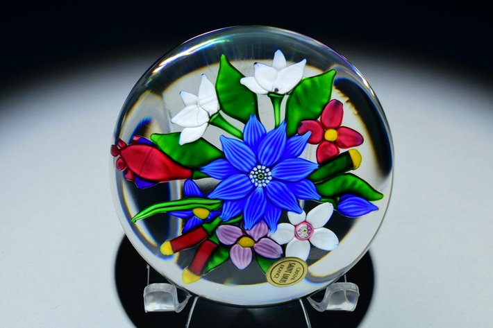 St. Louis Floral Lampwork Motif 1981