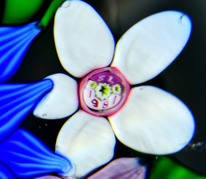 St. Louis Floral Lampwork Motif 1981