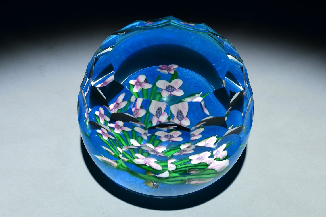 Perthshire Faceted Floral Spray 1982