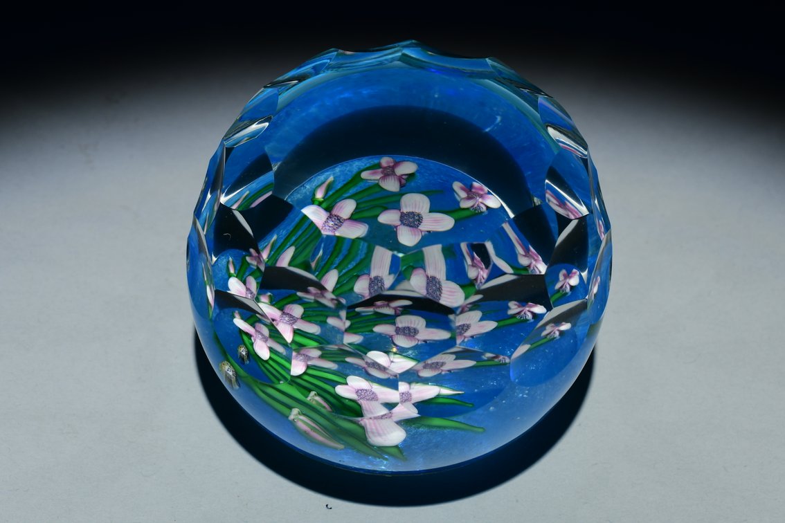 Perthshire Faceted Floral Spray 1982