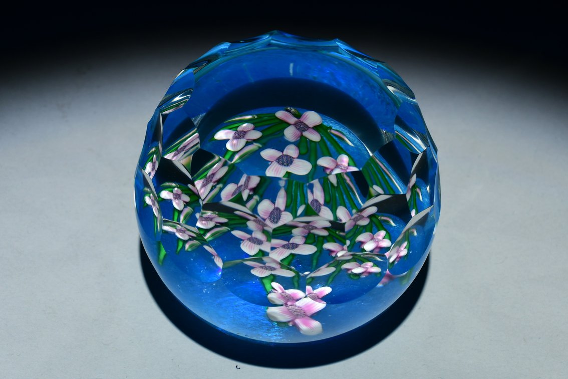 Perthshire Faceted Floral Spray 1982