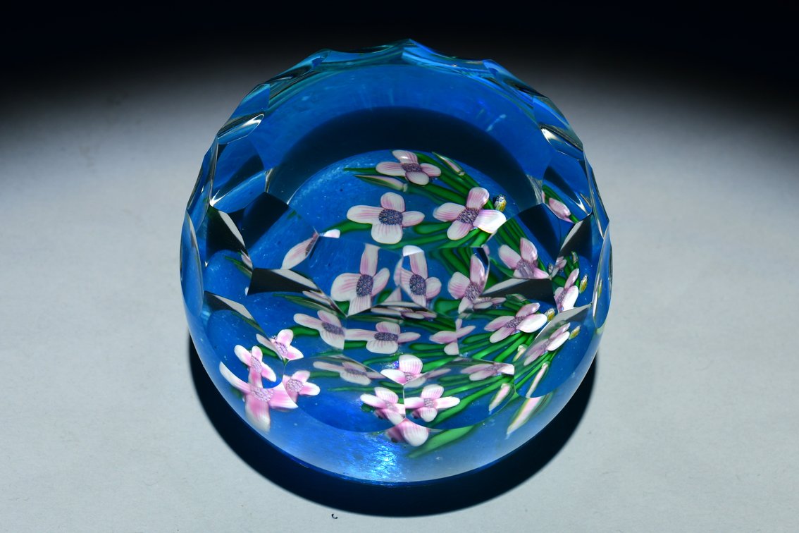 Perthshire Faceted Floral Spray 1982
