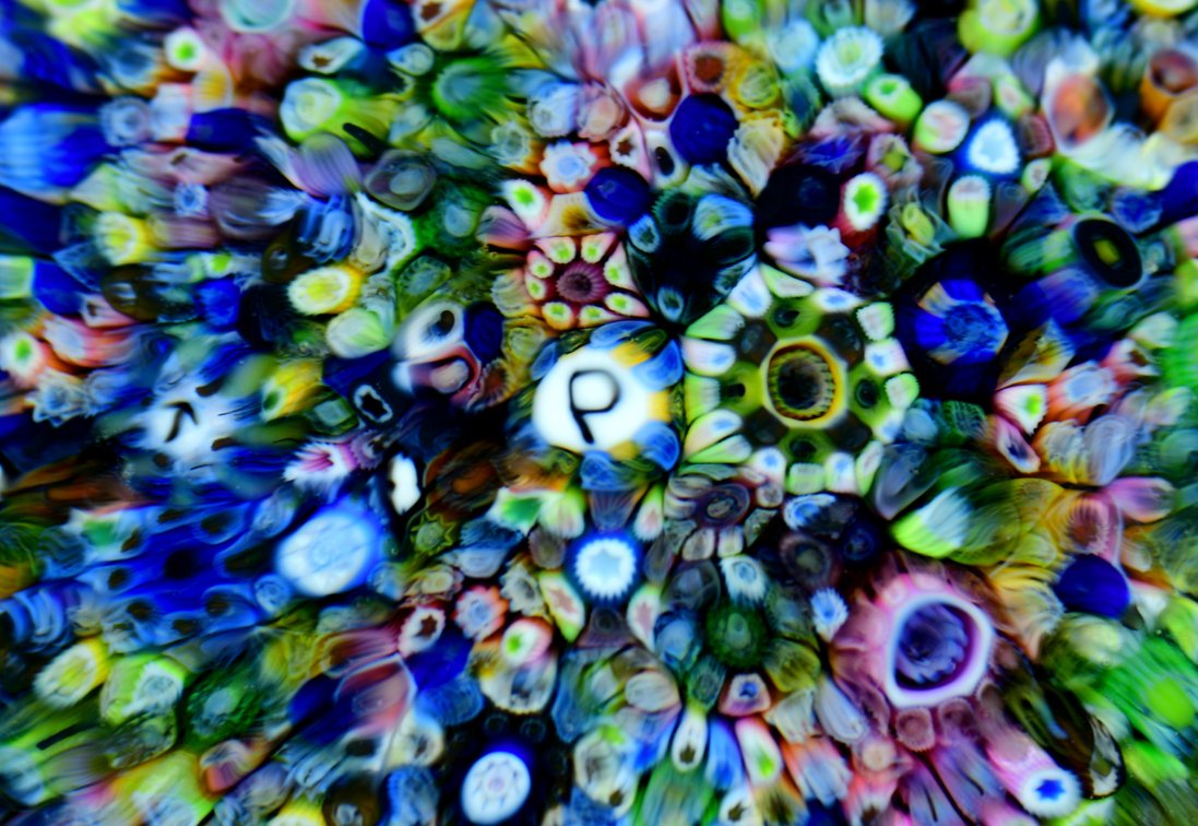 Perthshire Millefiori Mushroom Tuft 1986