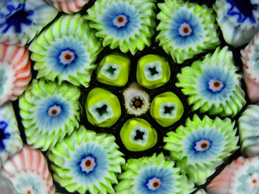 Close Packed Concentric Millefiori