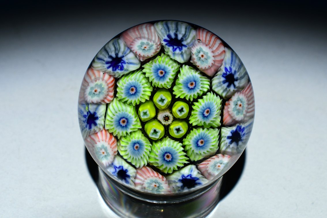 Close Packed Concentric Millefiori