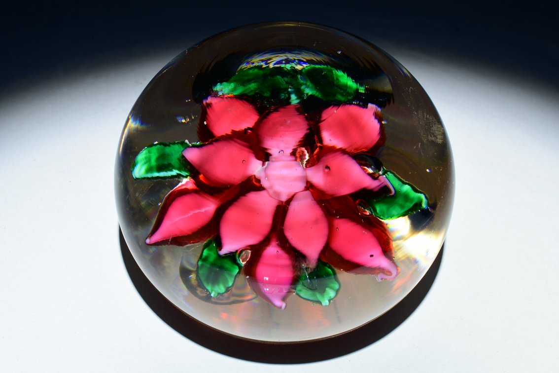 Union Glass Co. Lampwork Flower