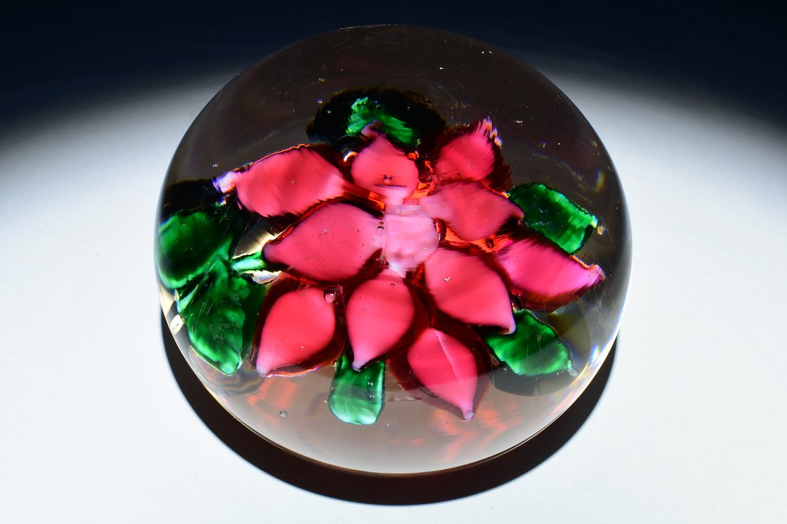 Union Glass Co. Lampwork Flower