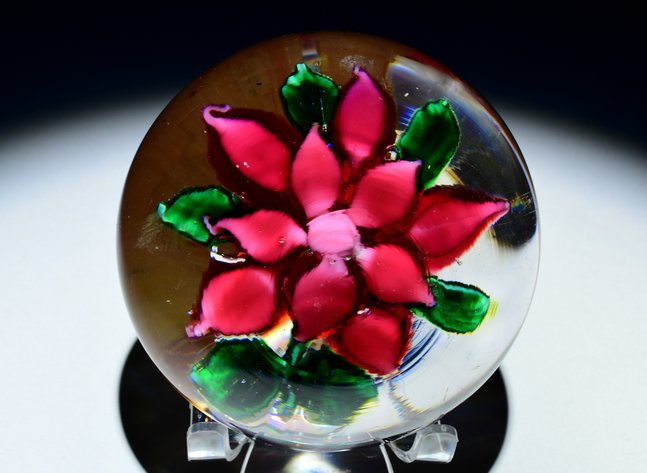 Union Glass Co. Lampwork Flower