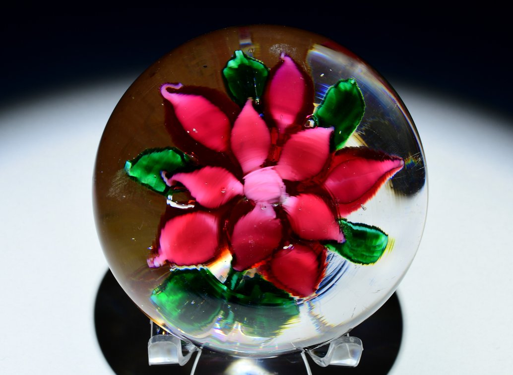 Union Glass Co. Lampwork Flower