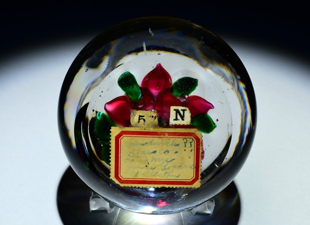 Union Glass Co. Lampwork Flower