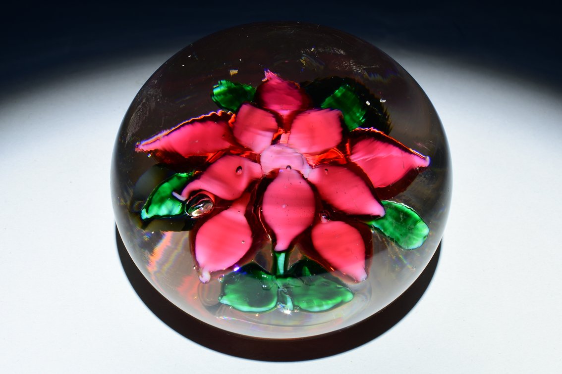 Union Glass Co. Lampwork Flower
