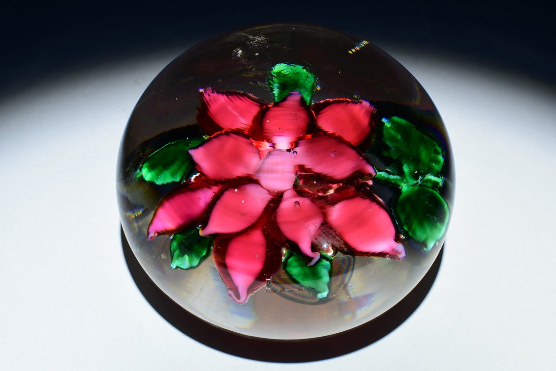 Union Glass Co. Lampwork Flower