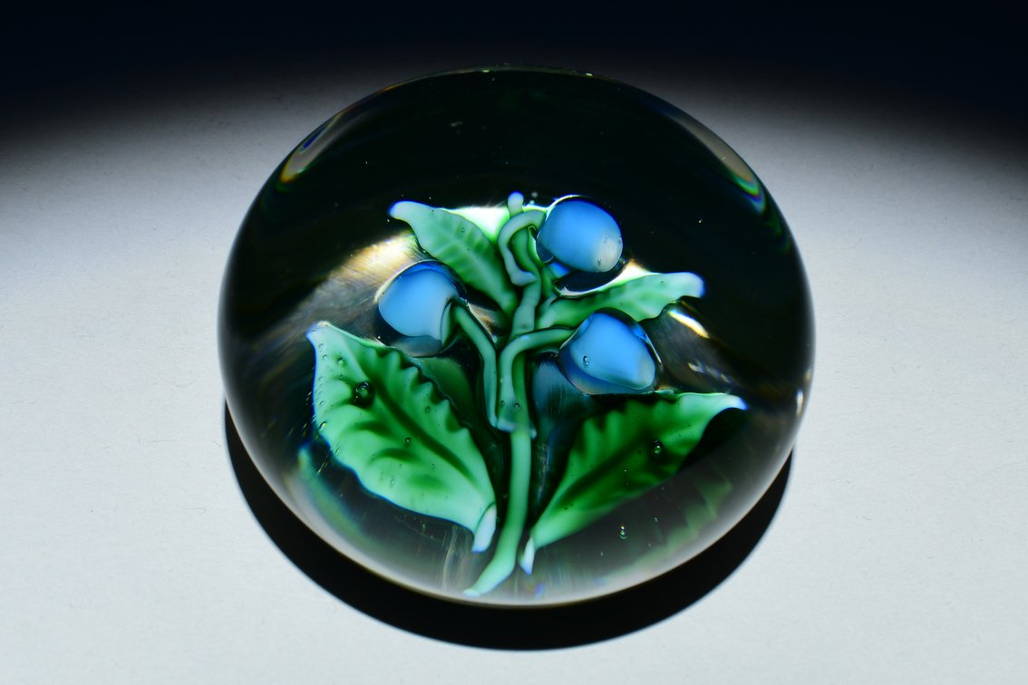 Lampwork Berry Spray Motif