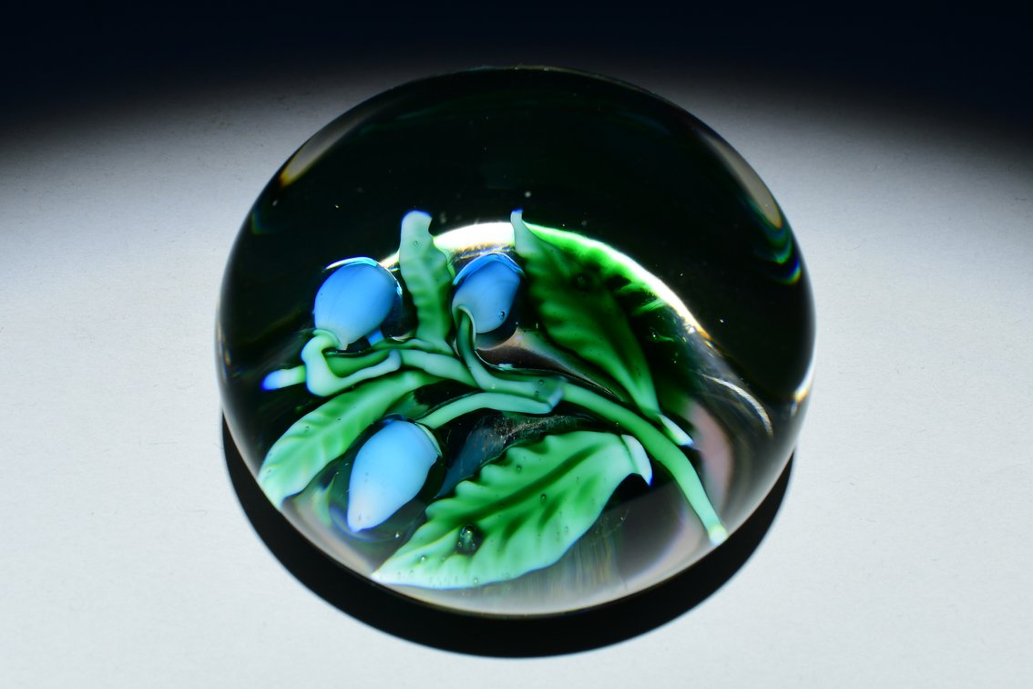 Lampwork Berry Spray Motif