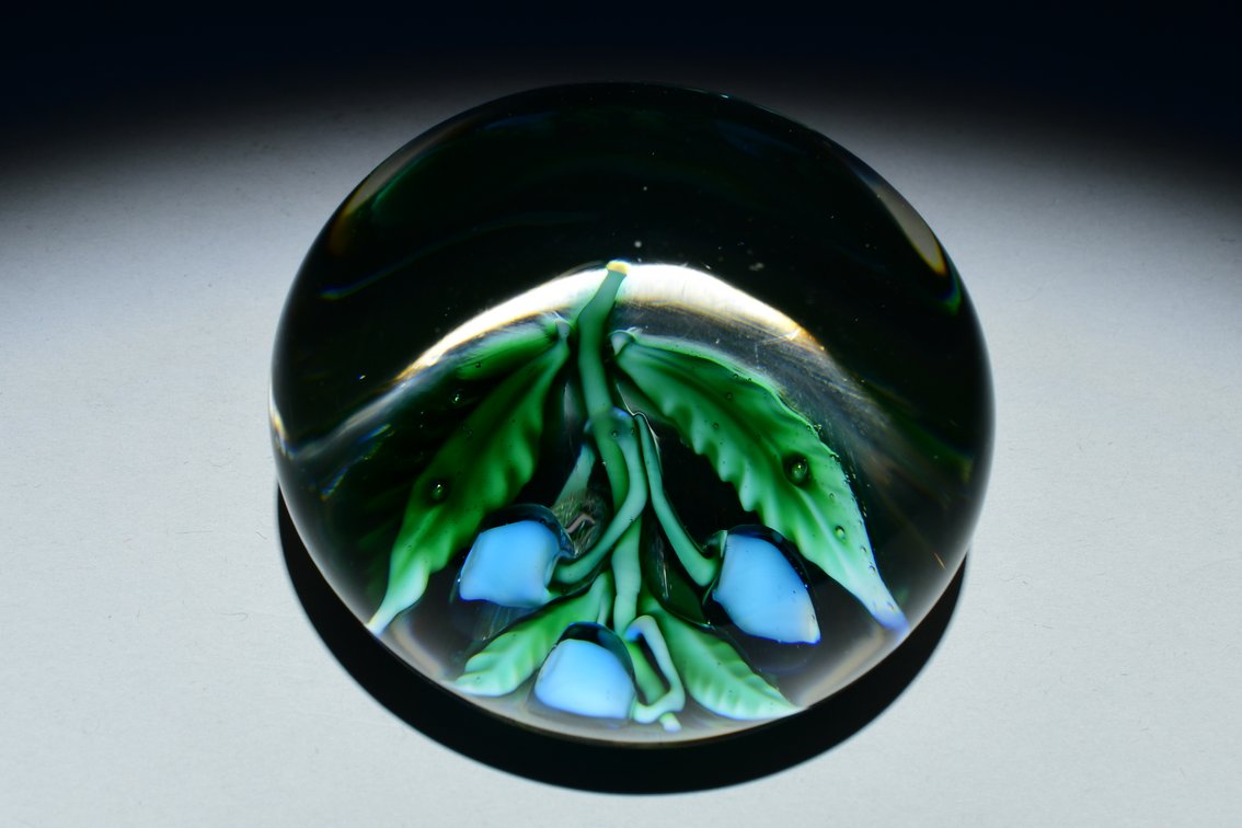 Lampwork Berry Spray Motif