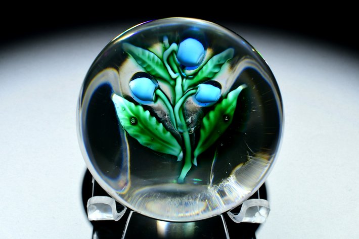 Lampwork Berry Spray Motif