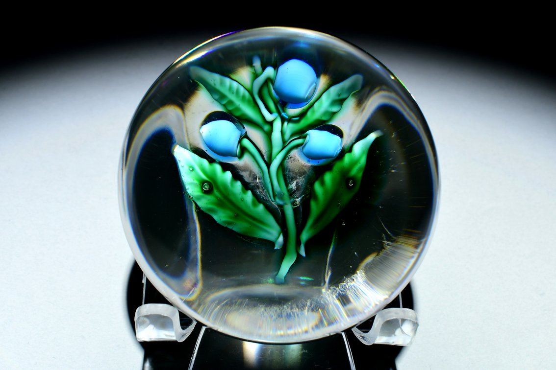 Lampwork Berry Spray Motif