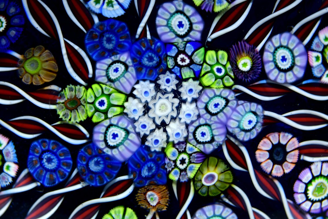 Perthshire Radial Spoke Millefiori 1982