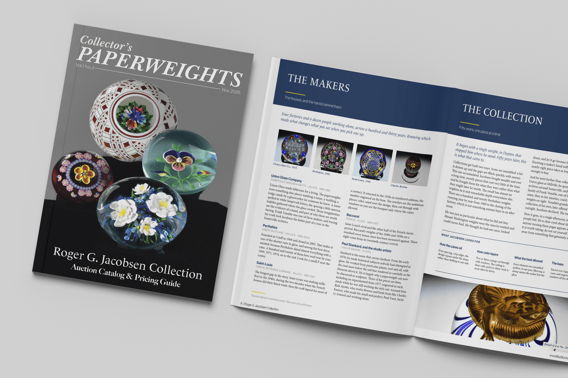 Printed Auction Catalog and Pricing Guide