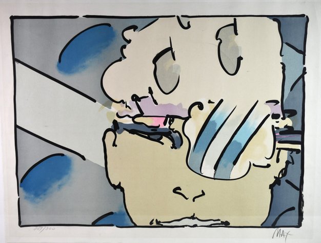 Peter Max Zero Horizontal Pop Art 1973