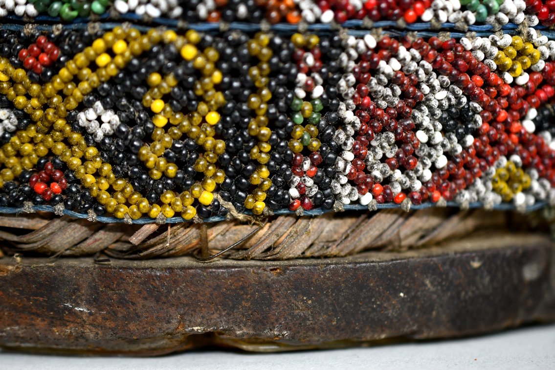 Dayak Beaded Baby Carrier From Borneo, photo 11 of 22