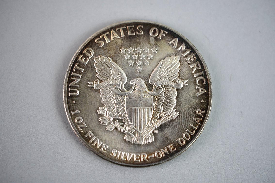 1986 American Silver Eagle Coins, photo 3 of 11
