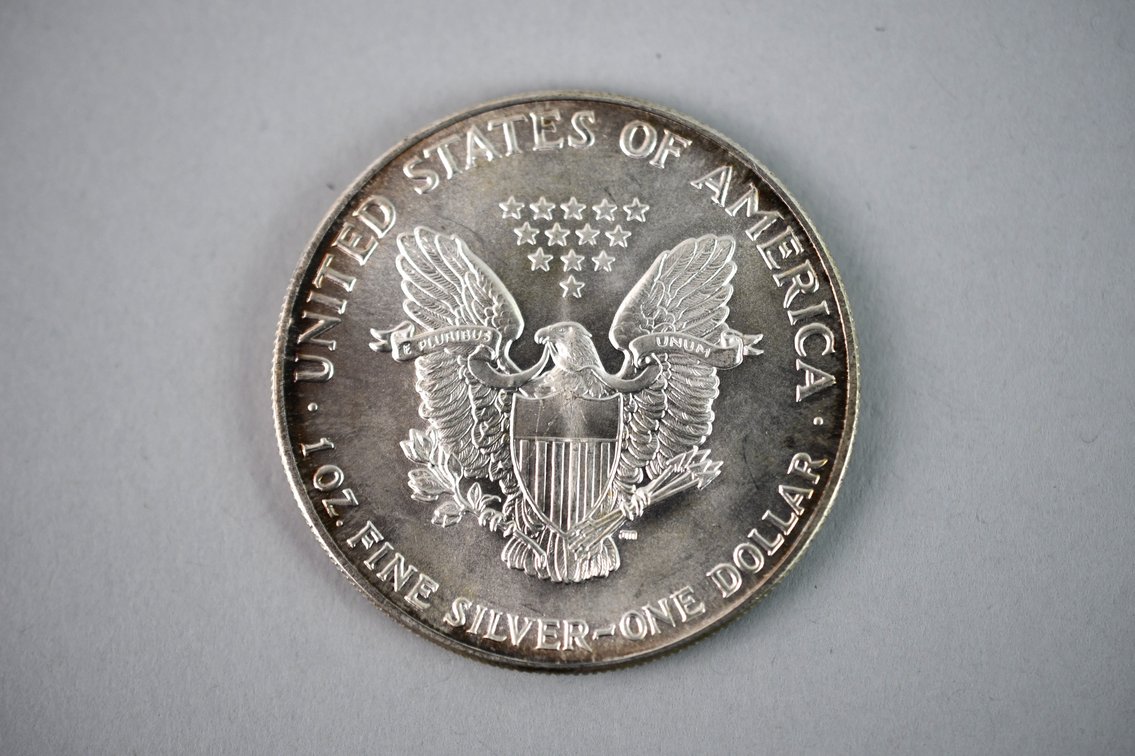 1986 American Silver Eagle Coins, photo 7 of 11