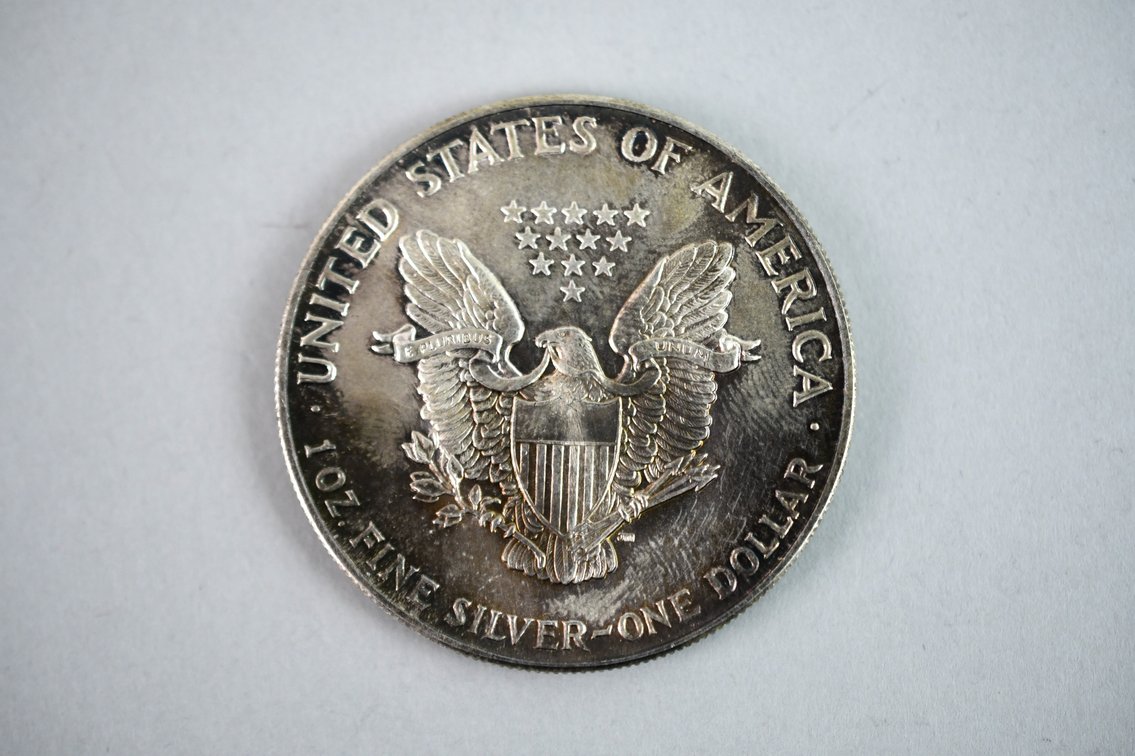 1986 American Silver Eagle Coins, photo 9 of 11