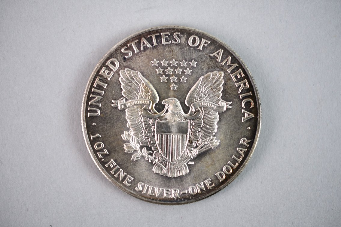 1986 American Silver Eagle Coins, photo 11 of 11