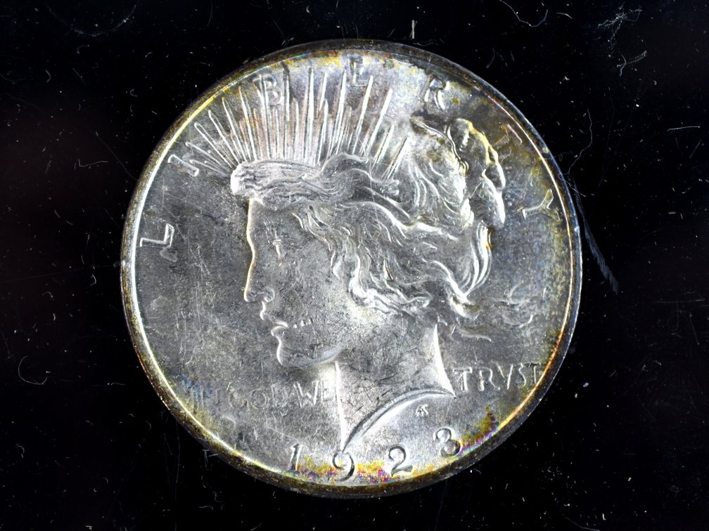 1923 United States Peace Silver Dollars, photo 5 of 10