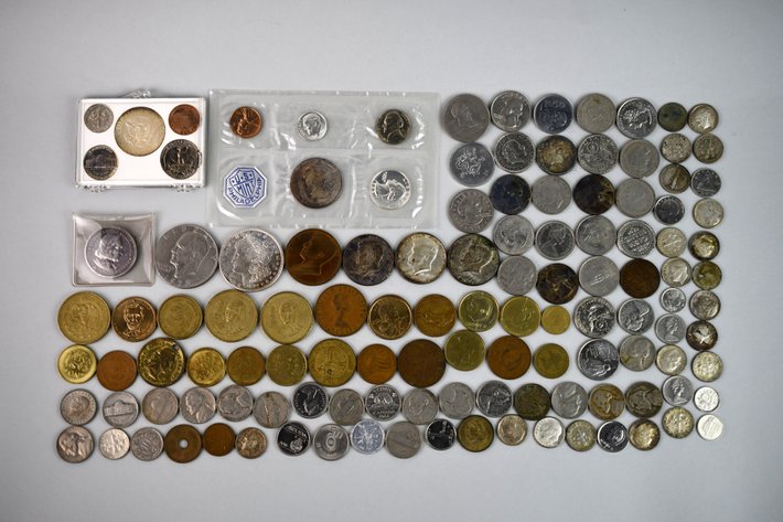 Assorted U.S. And Foreign Coin Collection Including Silver