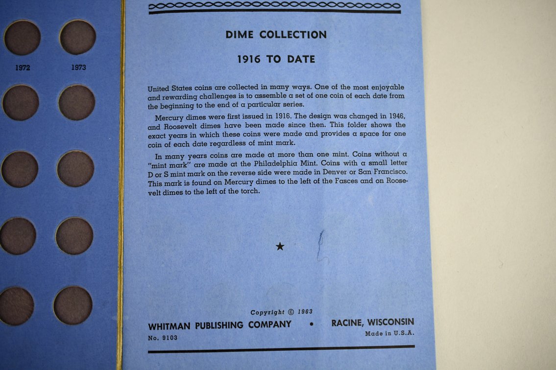 U.S. Coins w/ Dated Folders Collection, photo 9 of 32