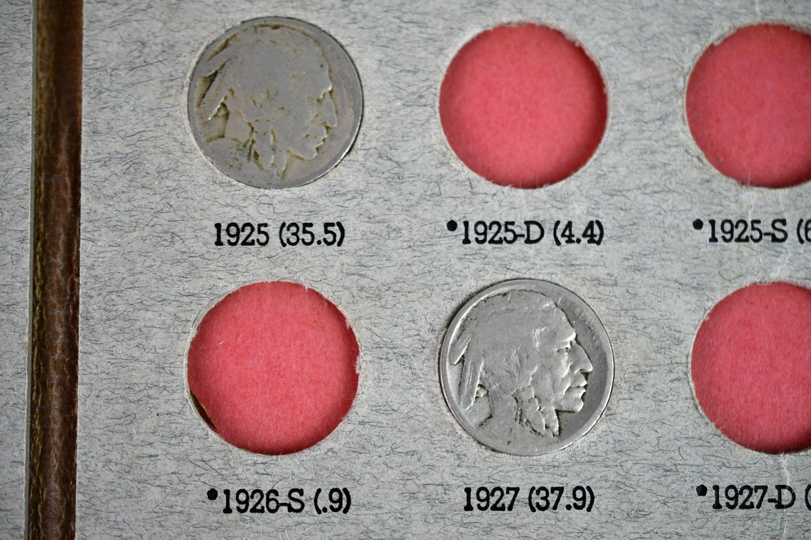 U.S. Nickel Date Collection Book, photo 12 of 16