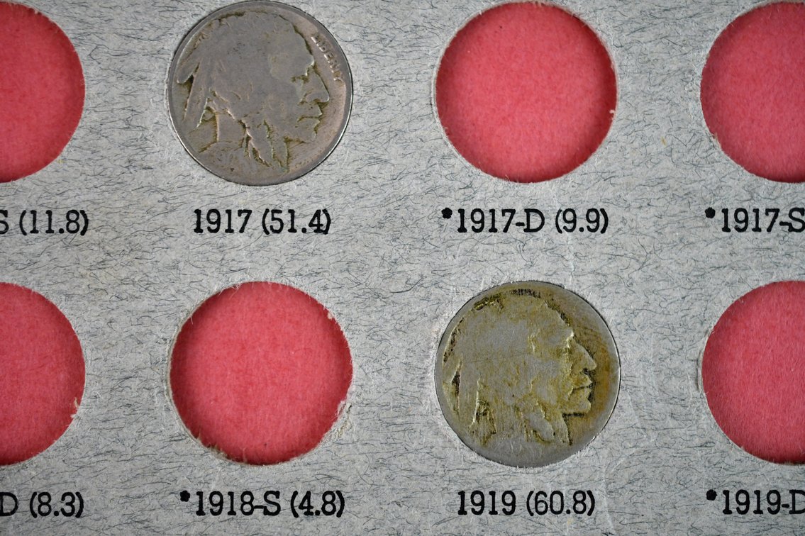 U.S. Nickel Date Collection Book, photo 10 of 16