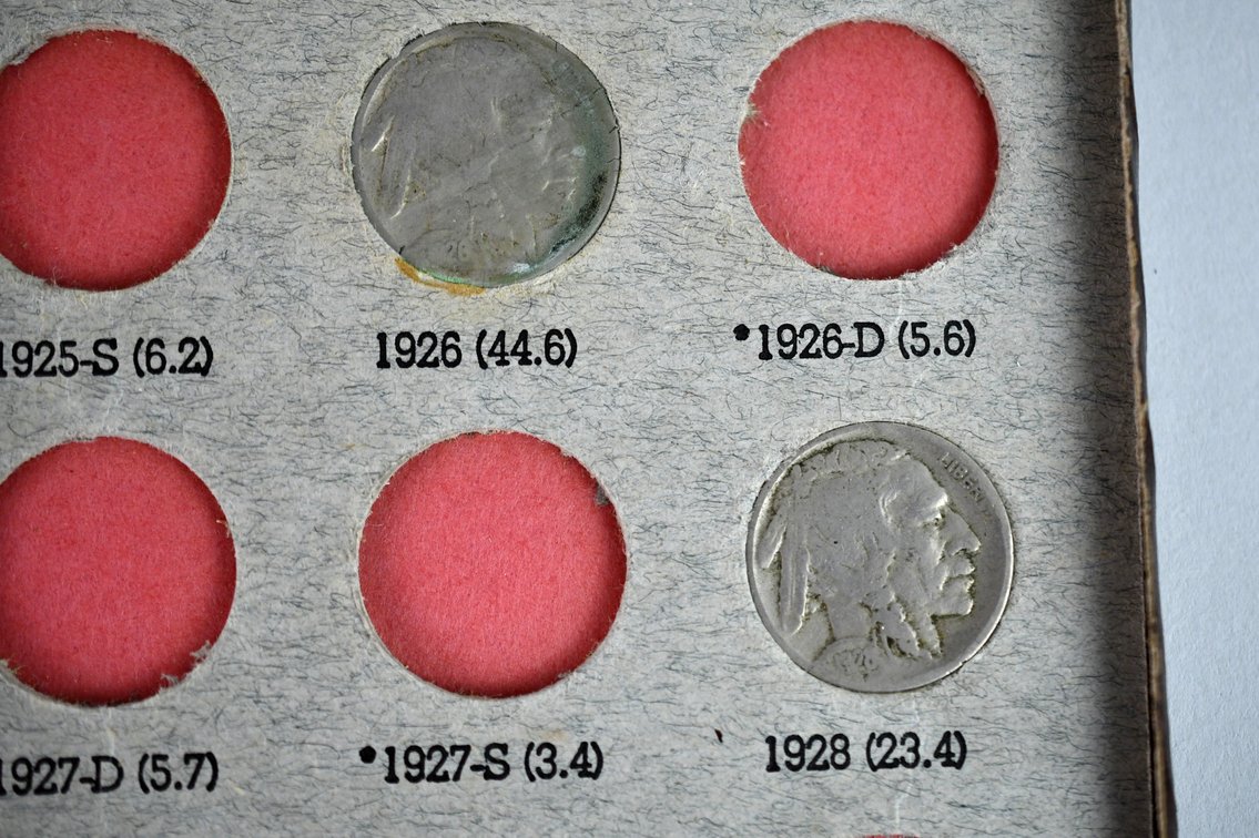 U.S. Nickel Date Collection Book, photo 13 of 16