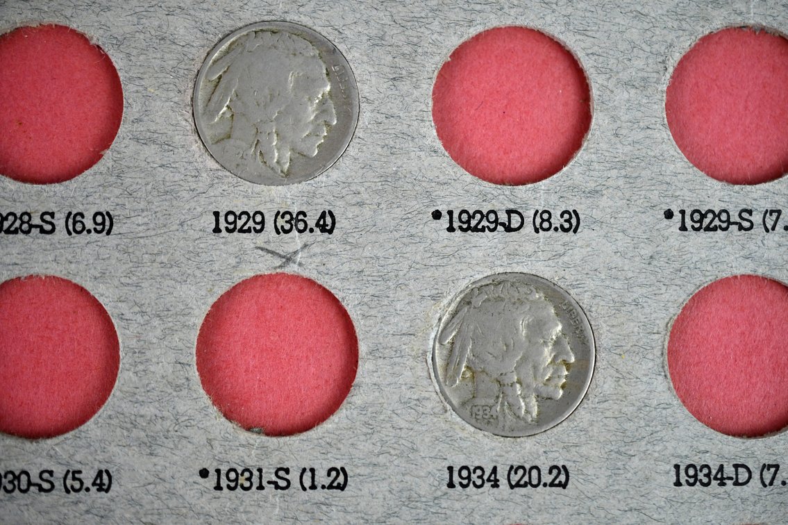 U.S. Nickel Date Collection Book, photo 14 of 16