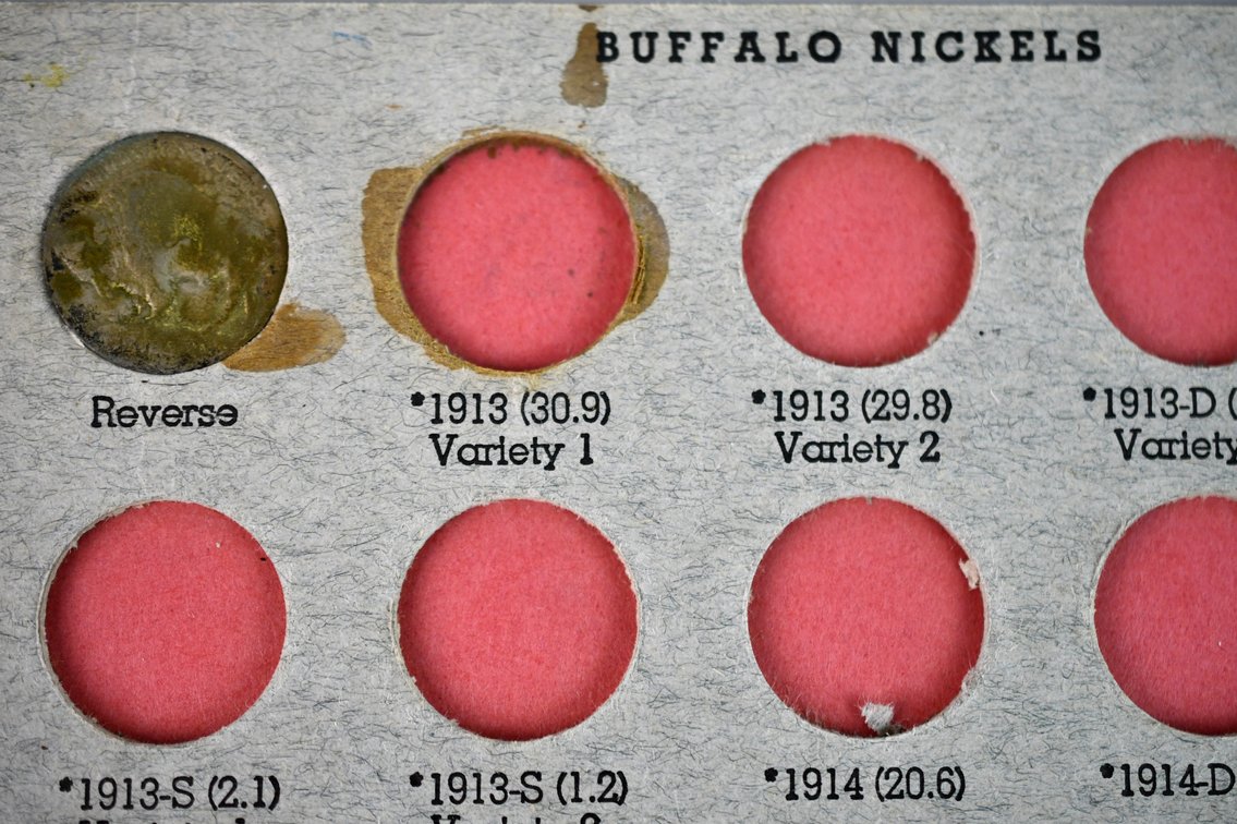 U.S. Nickel Date Collection Book, photo 9 of 16