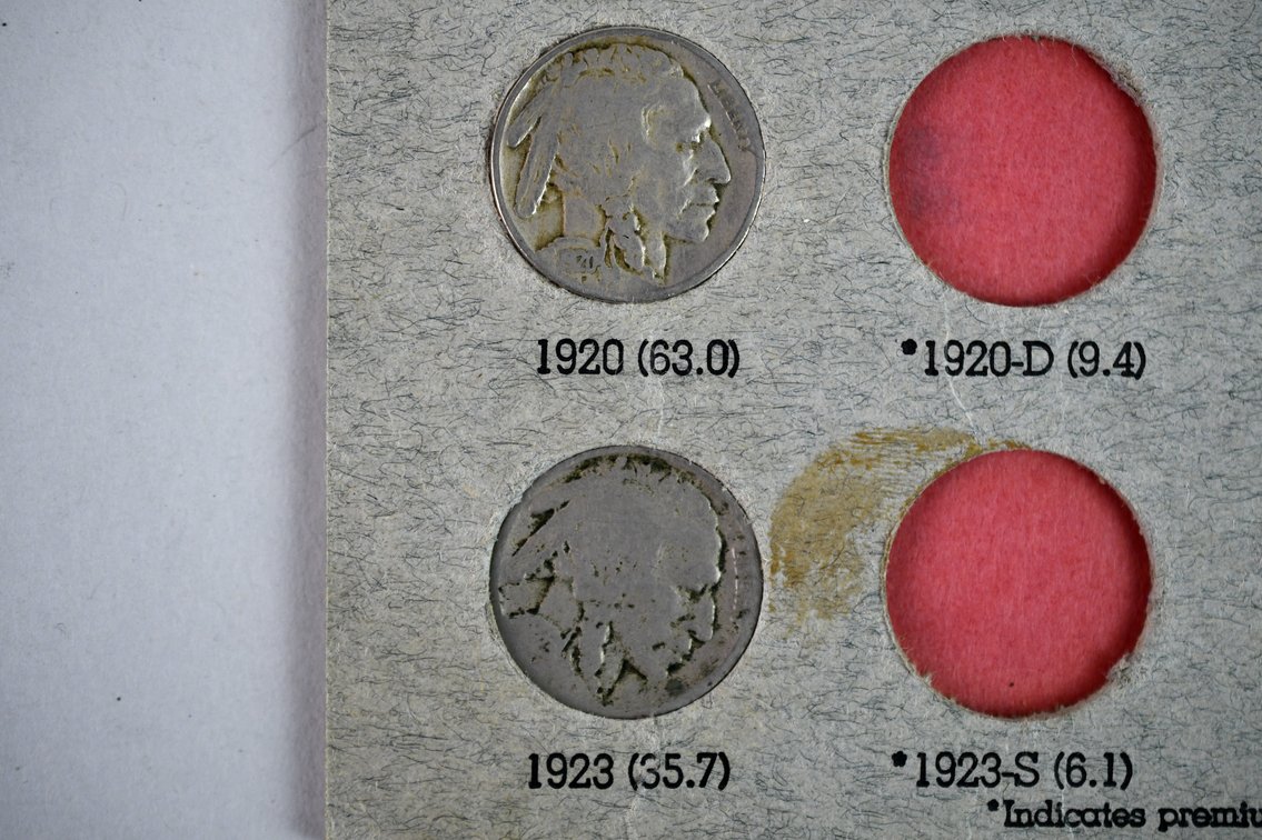 U.S. Nickel Date Collection Book, photo 11 of 16
