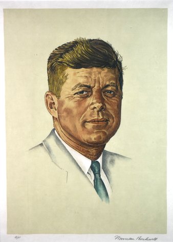 Norman Rockwell John F. Kennedy Print
