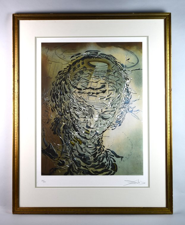 Salvador Dali Cosmic Madonna Lithograph, photo 2 of 9