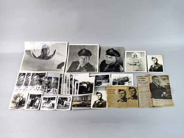 Travis Hoover WWII Military Photographs And Ephemera