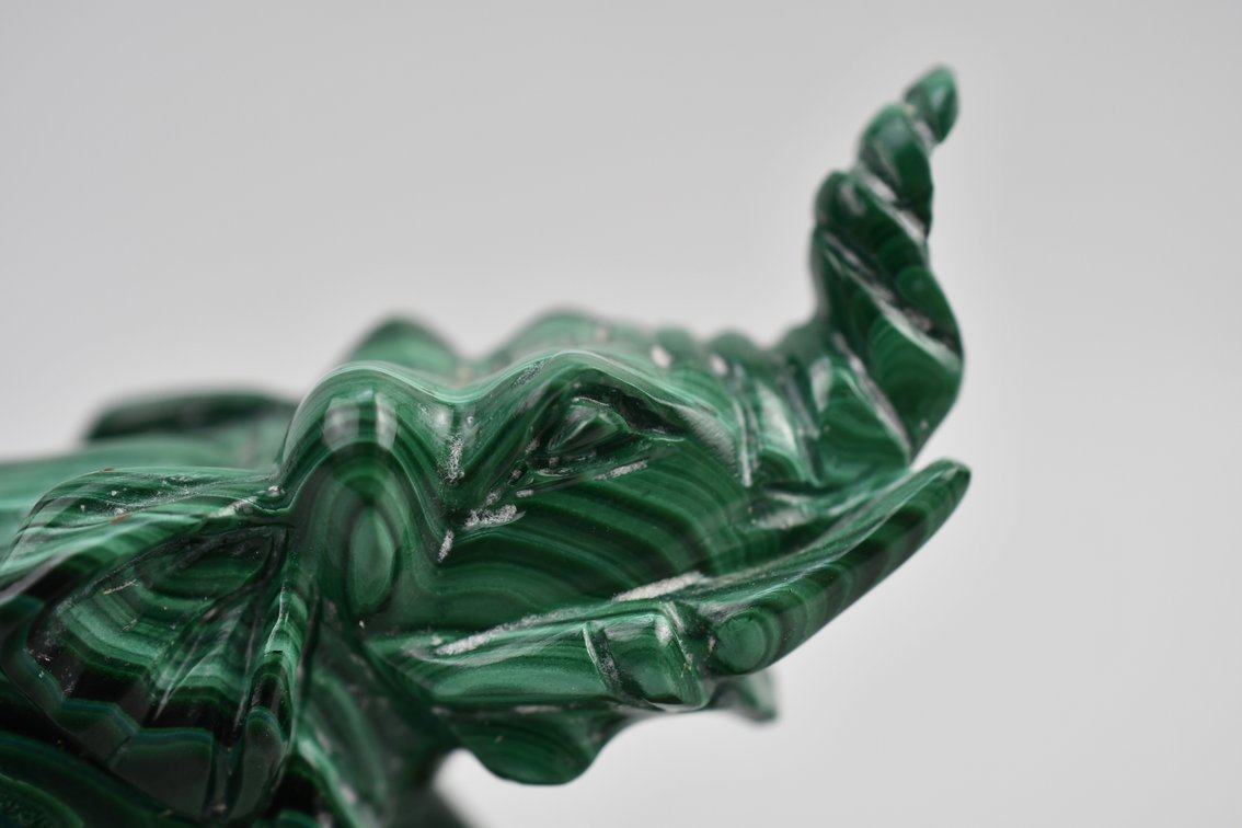 Turquoise Figure & Malachite Elephant, photo 8 of 12