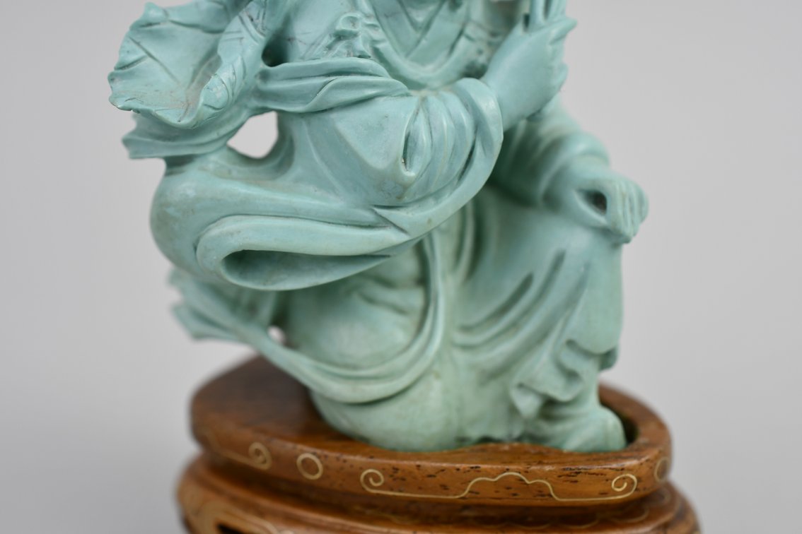 Turquoise Figure & Malachite Elephant, photo 4 of 12