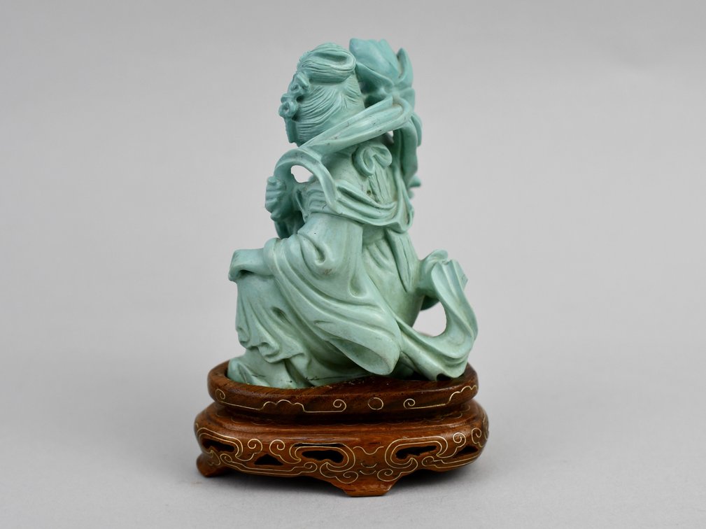Turquoise Figure & Malachite Elephant, photo 5 of 12